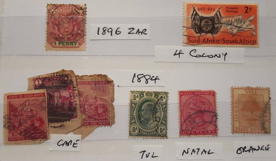 1884 > Zar, Colony & Union stamps. New Mini Stamp Album. A6. Rare stamps. High Value R5000. ref 8