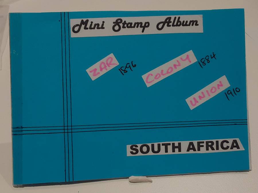 1884 > Zar, Colony & Union stamps. New Mini Stamp Album. A6. Rare stamps. High Value R5000. ref 8