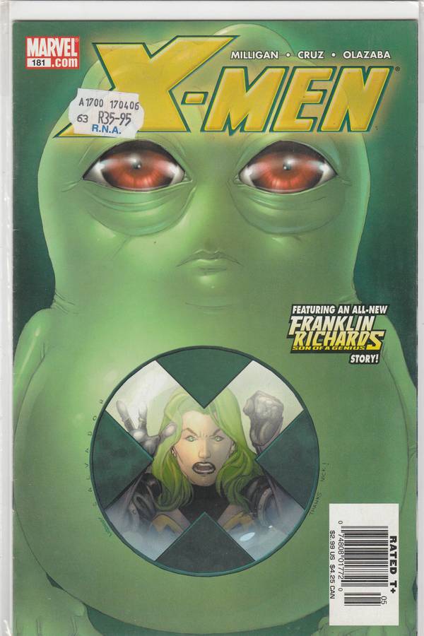 X-Men #181 Newsstand Edition