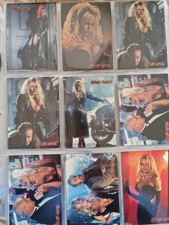 Lot of barbwire trading cards