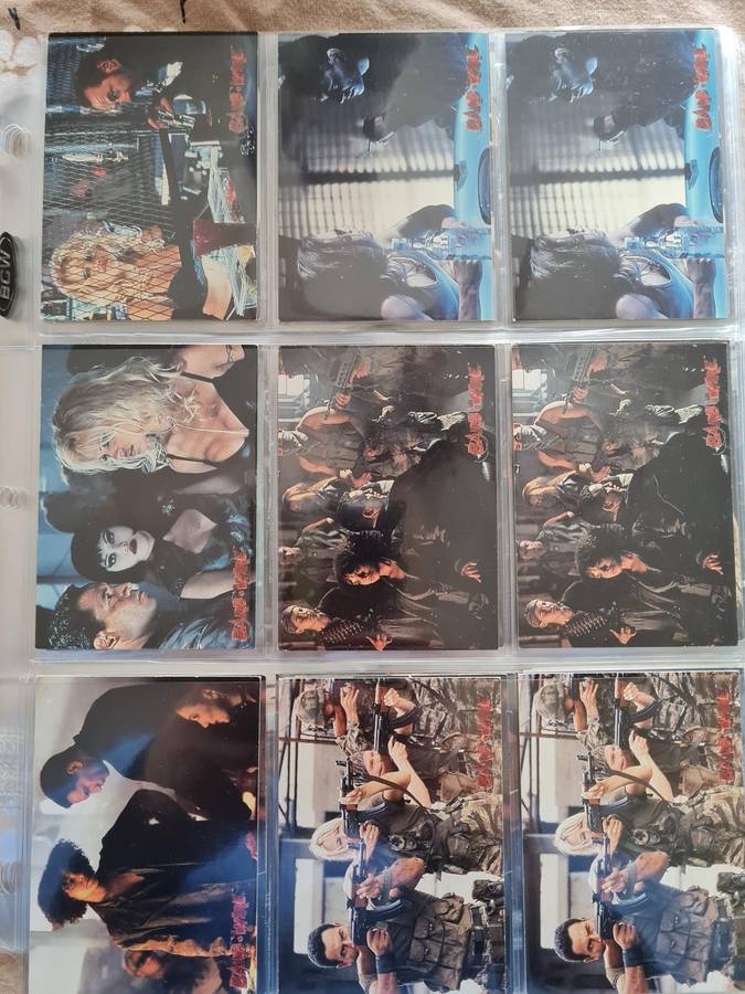 Lot of barbwire trading cards