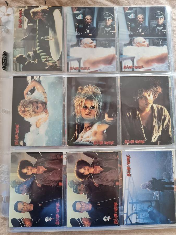 Lot of barbwire trading cards