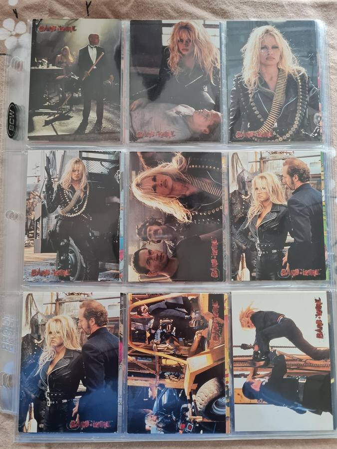 Lot of barbwire trading cards
