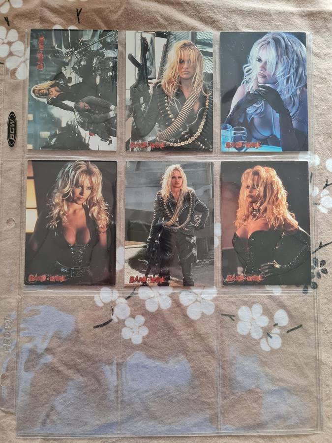 Lot of barbwire trading cards