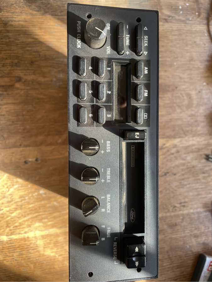 Car Radio Cassette player - Ford