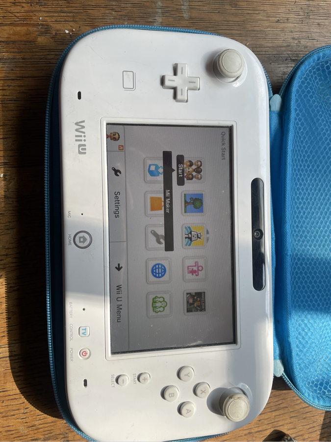 WII U controller