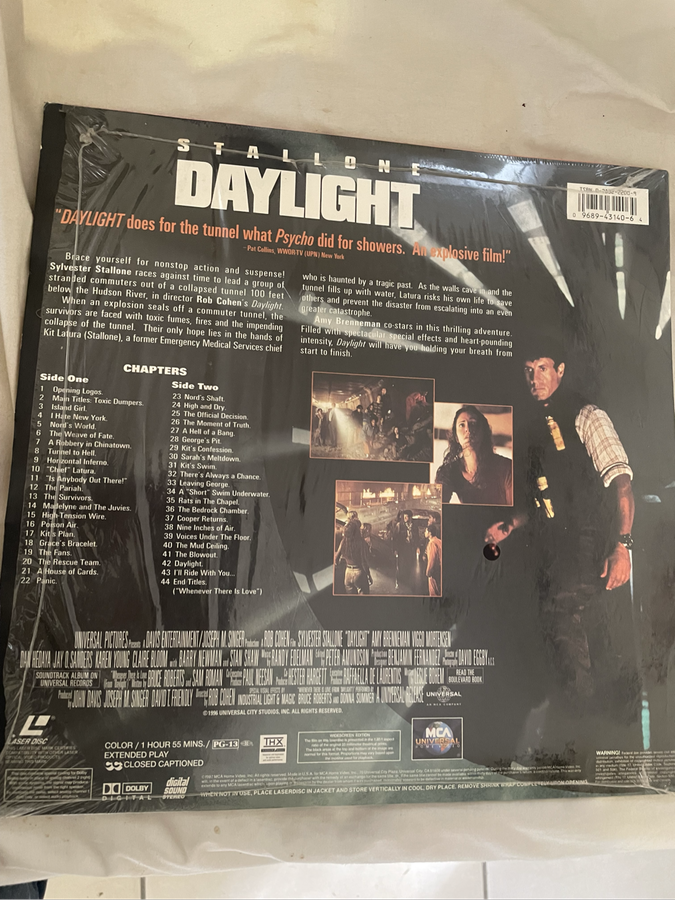 Laserdisc - Stallone Daylight
