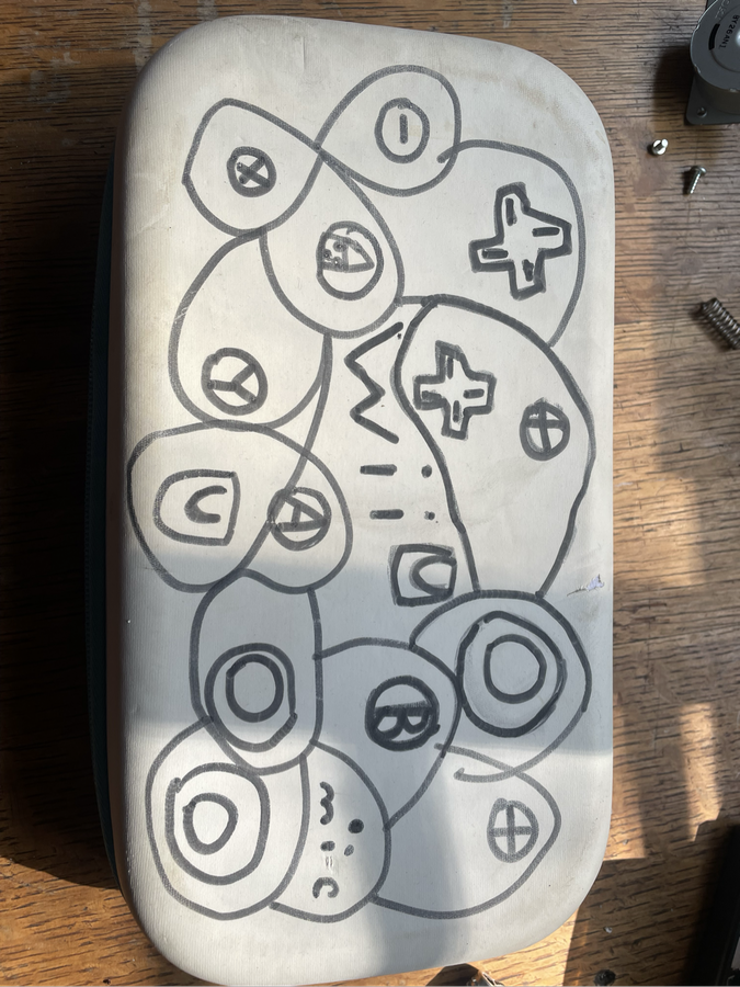 WII U controller