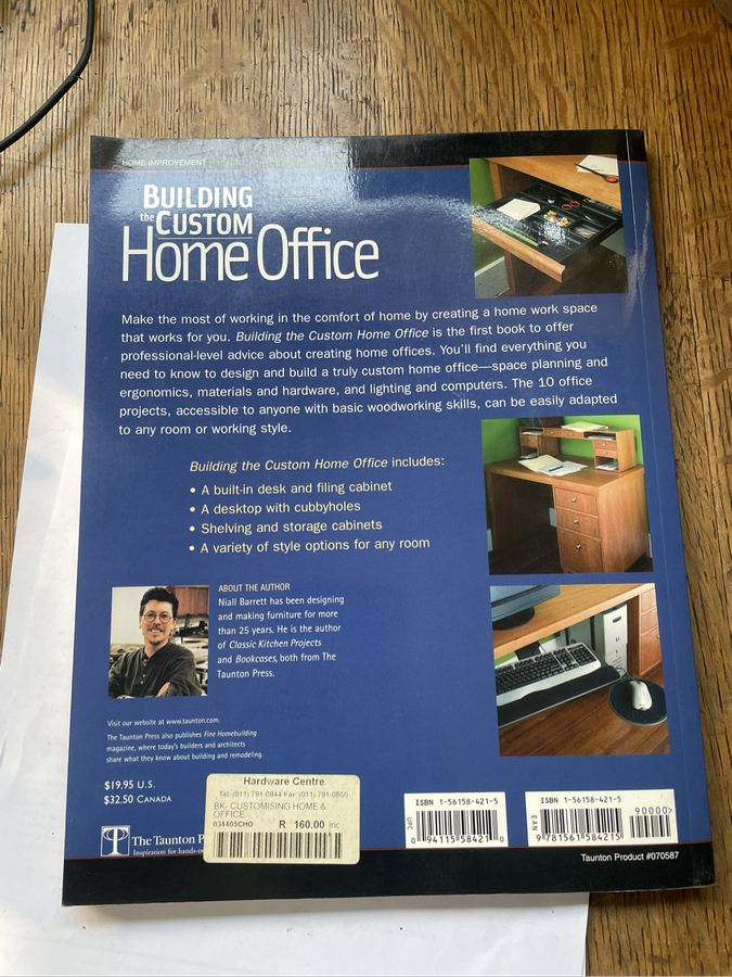 Book - Building the custom home office