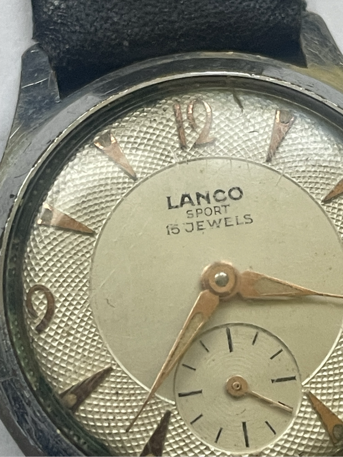 Vintage Watch - Lanco Sport 15 Jewels