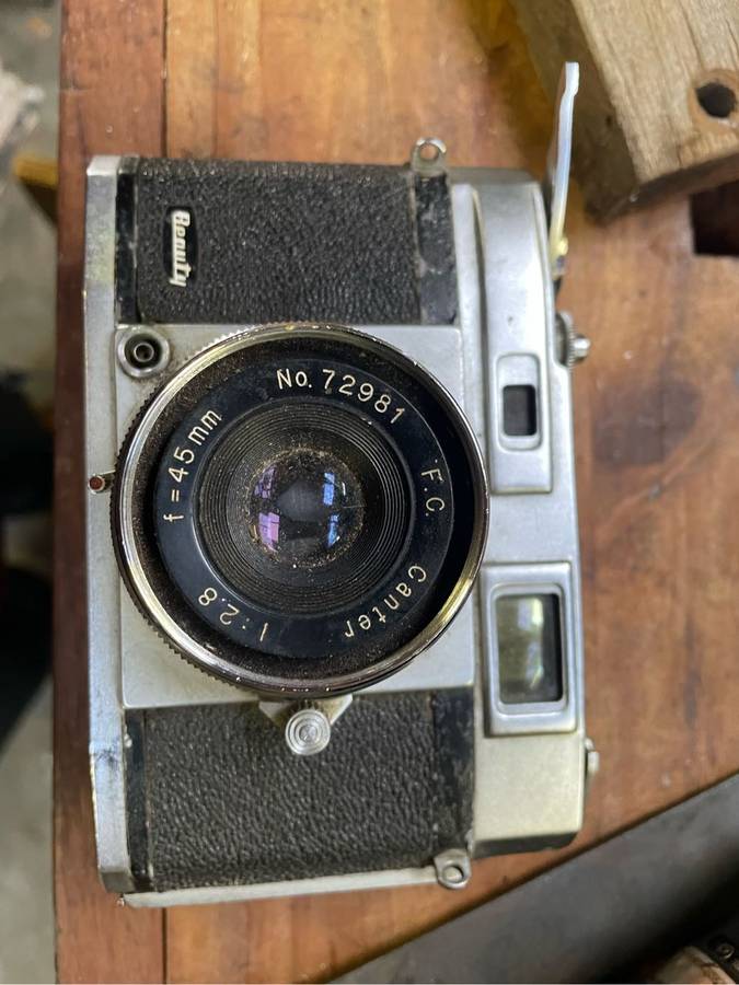 2 vintage film cameras