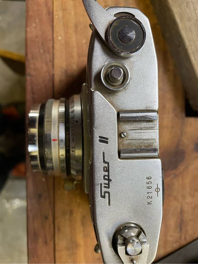 2 vintage film cameras