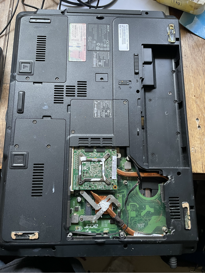 Laptop - Acer extensa 7630