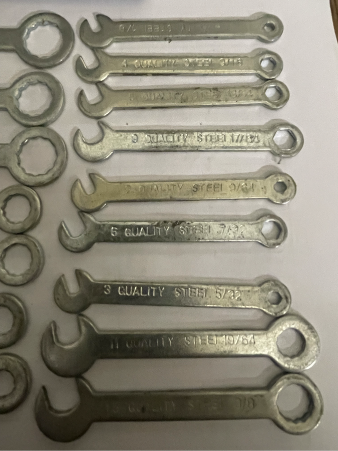 Small Imperial spanners