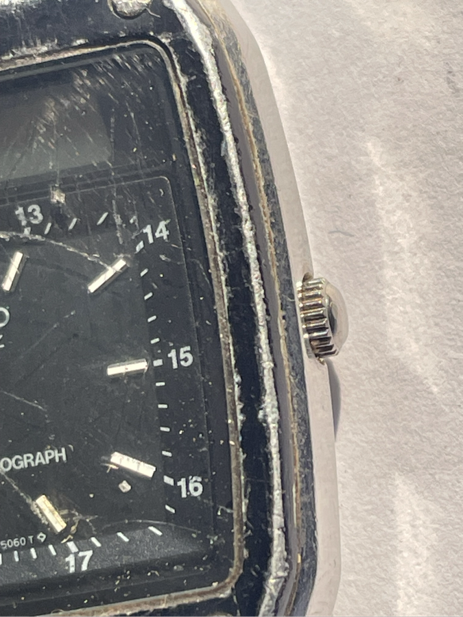 Vintage Watch - Seiko Quartz Alarm Chronograph