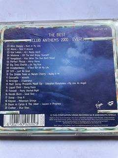 CD - The Best Club Anthems 2000