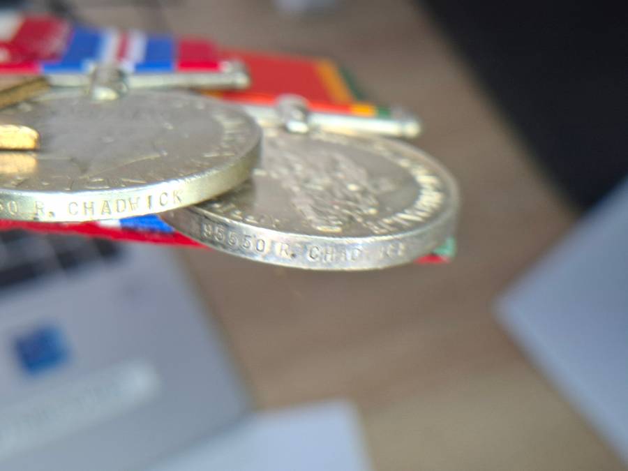 WW2 medal group with India GSM medal to RAF / SAAF photographer