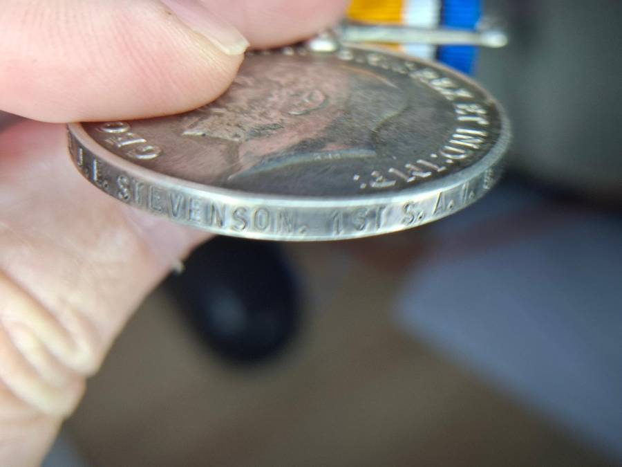 QSA, WW1, WW2 Medals