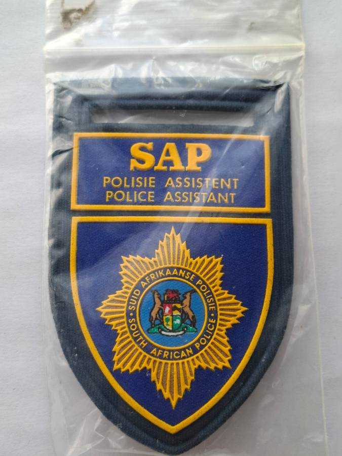 SAP Police Assistant Nutria shoulder flash - obsolete