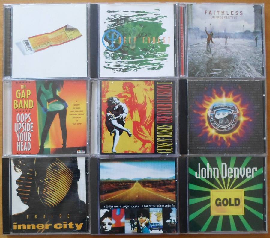 CDs Discard Lot