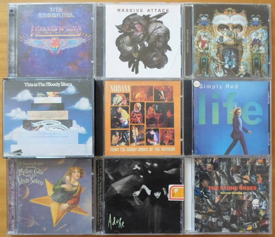CDs Discard Lot