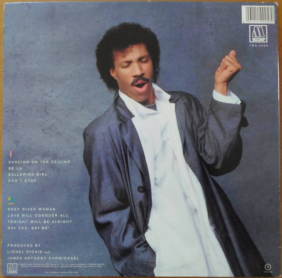 Lionel Richie - Dancing on the Ceiling