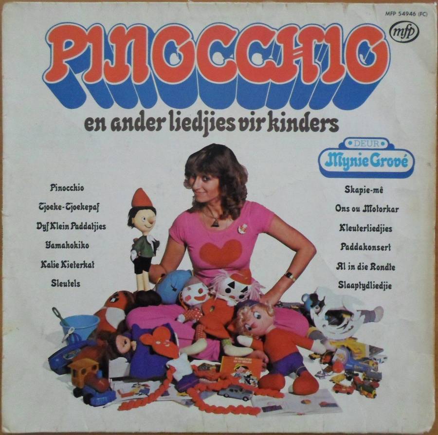 Mynie Grové - Pinocchio en Ander Liedjies vir Kinders