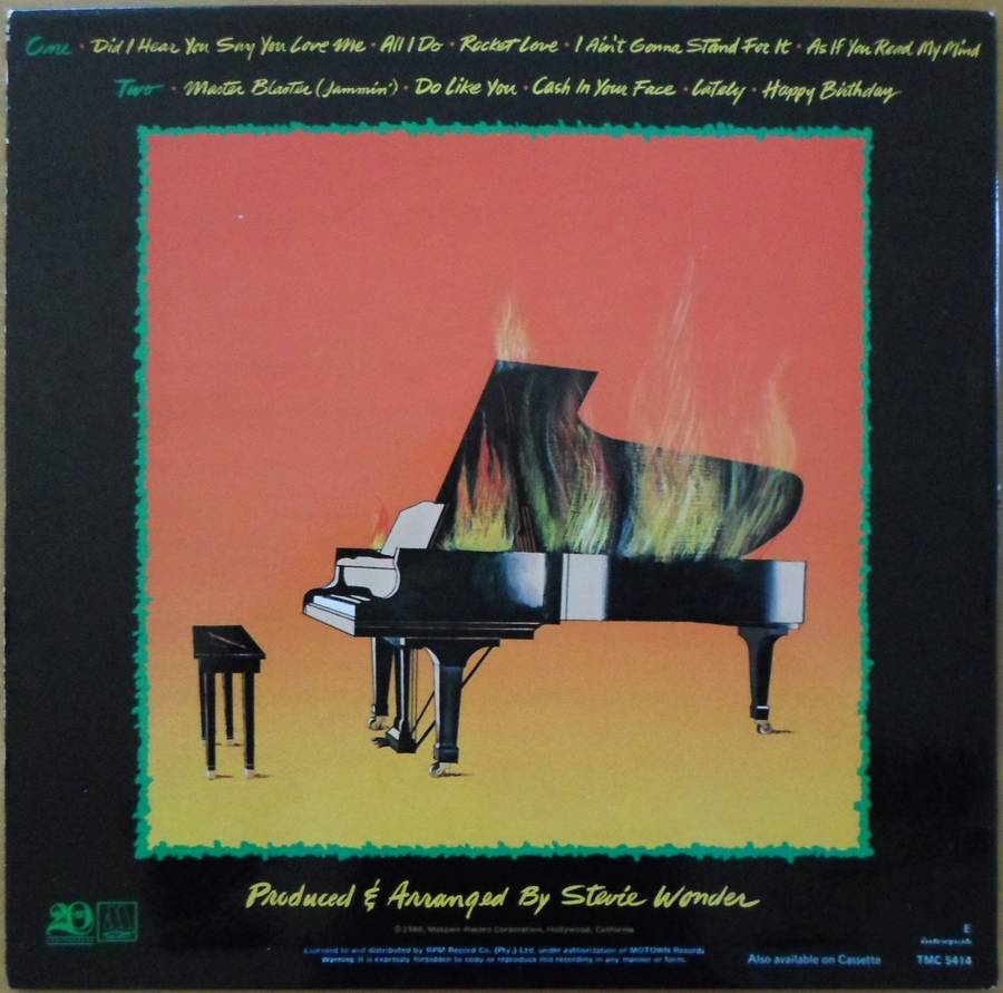 Stevie Wonder - Hotter Than July
