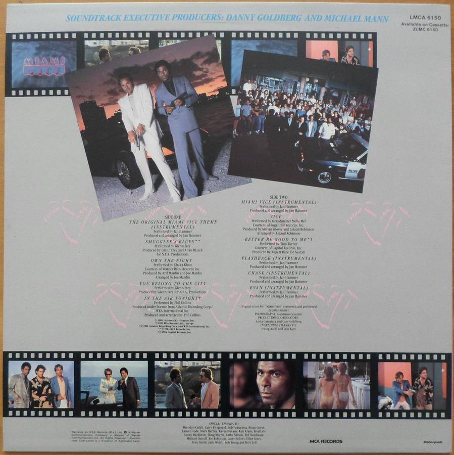 Various Artists - Miami Vice (Music from the Television Series Miami Vice)