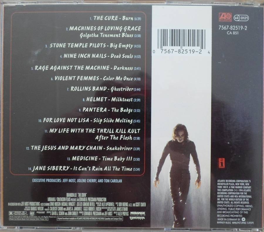 Various Artists - The Crow (Music from the Original Motion Picture)