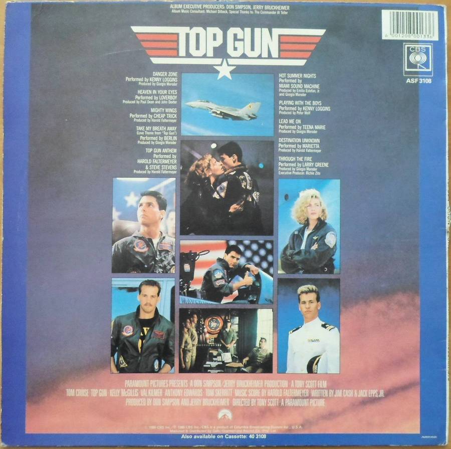 Various Artists - Top Gun (Original Motion Picture Soundtrack)