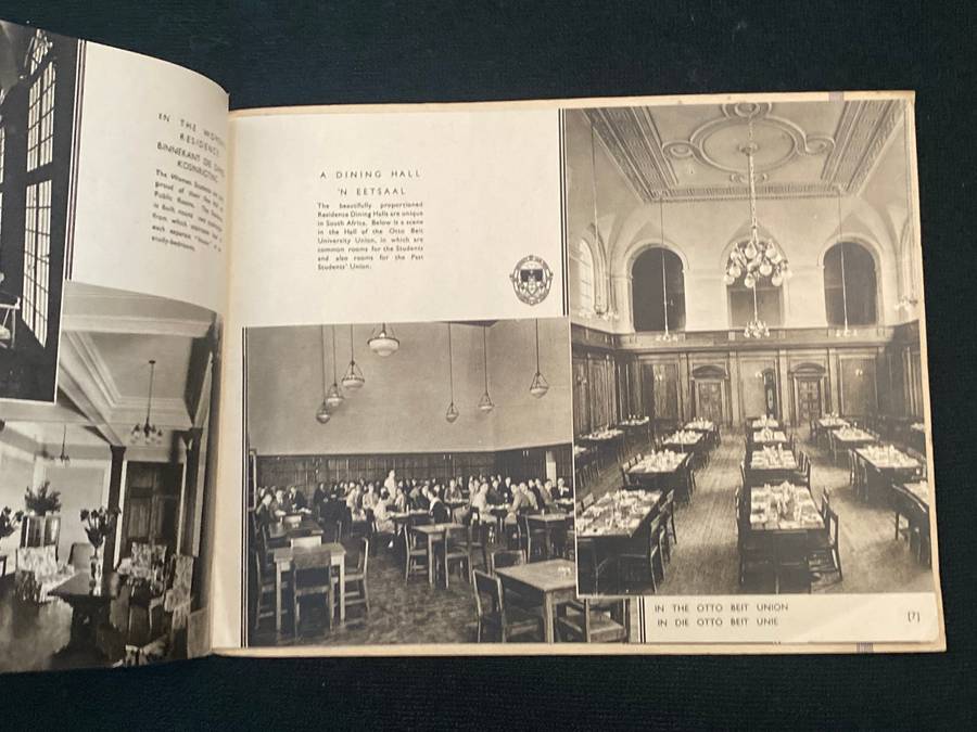 A PICTORIAL SOUVENIR OF THE UNIVERSITY OF CAPE TOWN VINTAGE