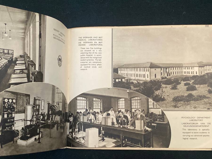 A PICTORIAL SOUVENIR OF THE UNIVERSITY OF CAPE TOWN VINTAGE