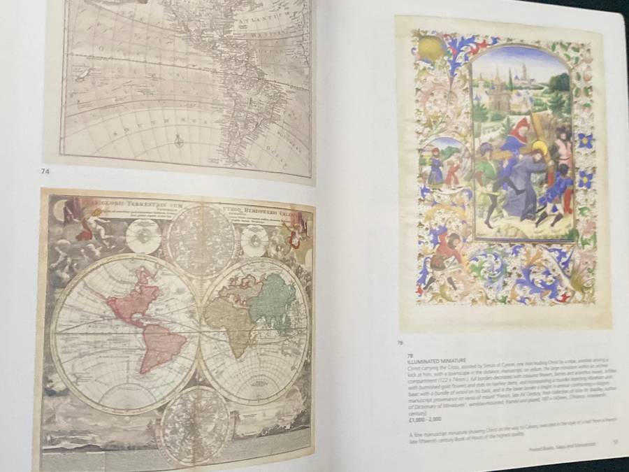 BONHAMS PRINTED BOOKS, MAPS AND MANUSCRIPTS TUESDAY 23 MARCH 2010 LONDON