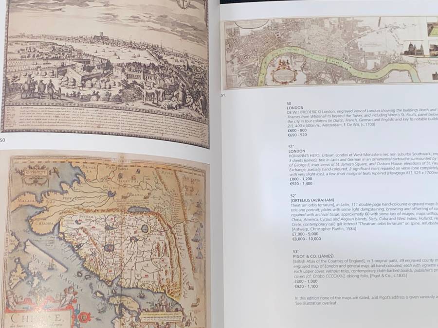 BONHAMS BOOKS, MAPS, MANUSCRIPTS AND HISTORICAL PHOTOGRAPHS NOVEMBER 2010 LONDON