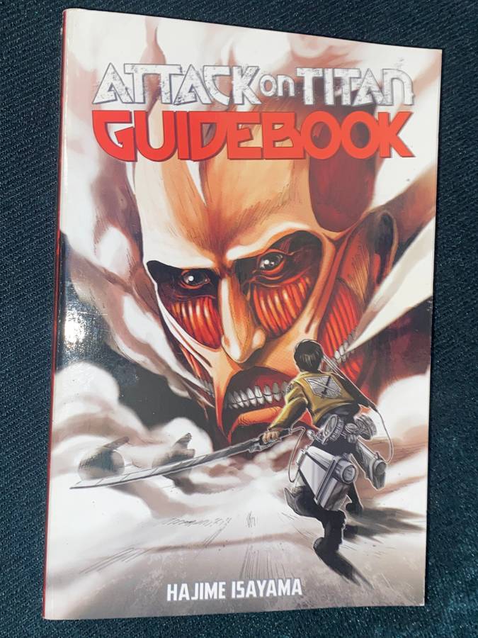 ATTACK ON TITAN GUIDEBOOK BY HAJIME ISAYAMA
