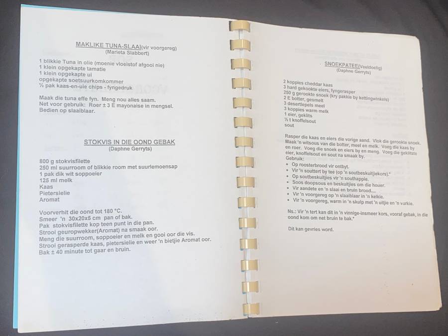 KEUR RESEPTE V.L.V. STRAND