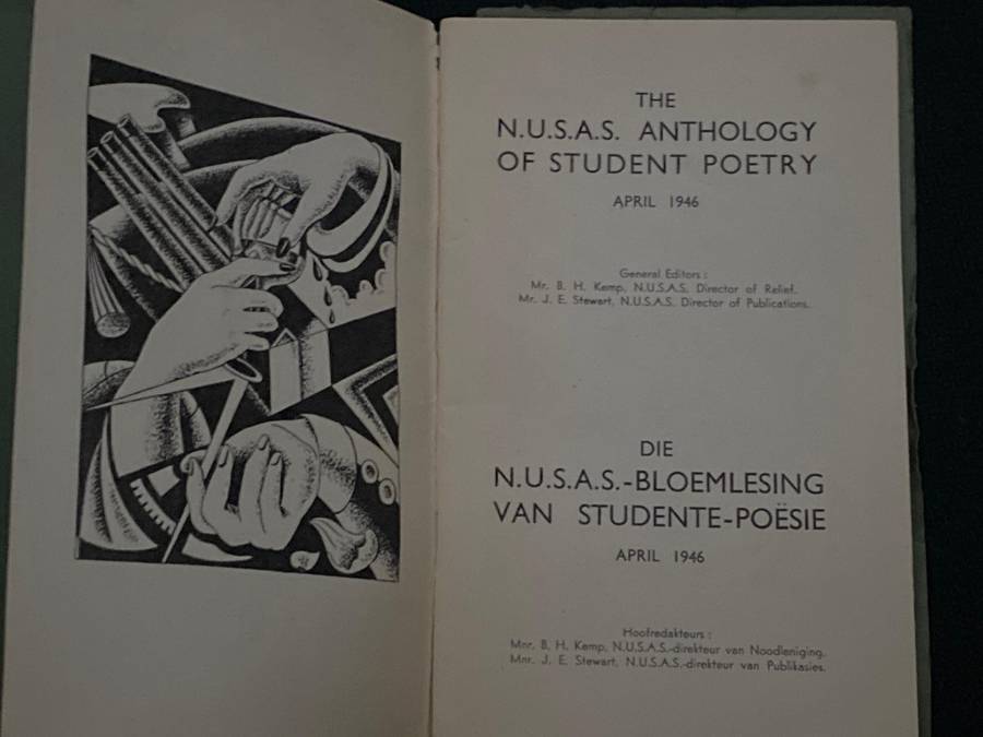 THE N.U.S.A.S. ANTHOLOGY OF STUDENT POETRY