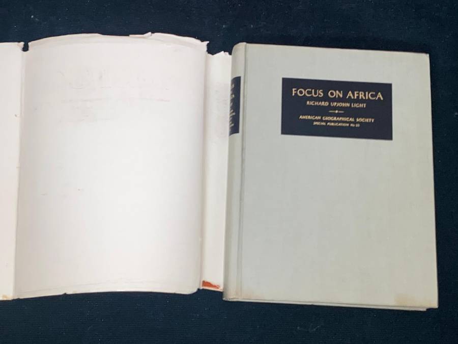 FOCUS ON AFRICA BY RICHARD UPJOHN LIGHT 1944