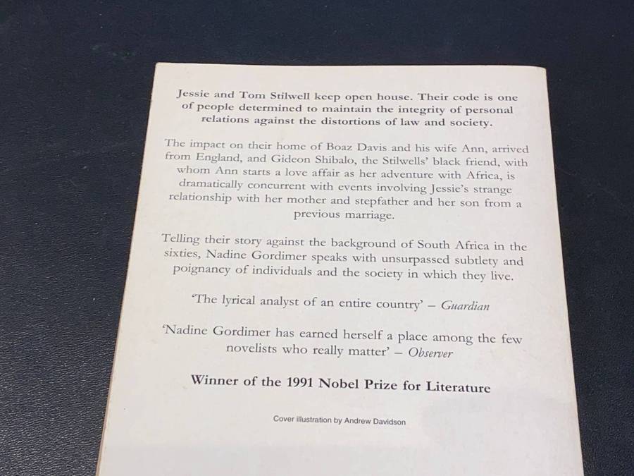 OCCASION FOR LOVING BY NADINE GORDIMER