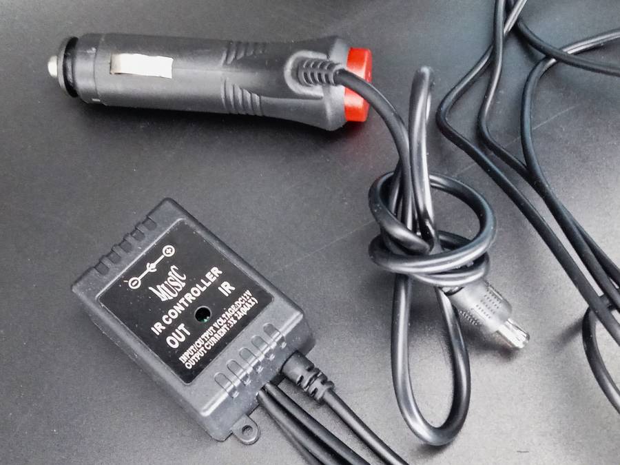 NEW! Colorful Atmosphere Lights for your Vehicle - changes color with remote or music!