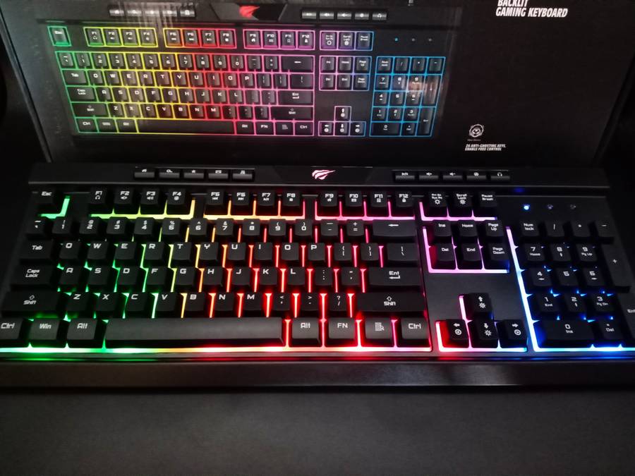 NEW! Multi-Function Backlit Keyboard With Colorful Atmospheric Lights