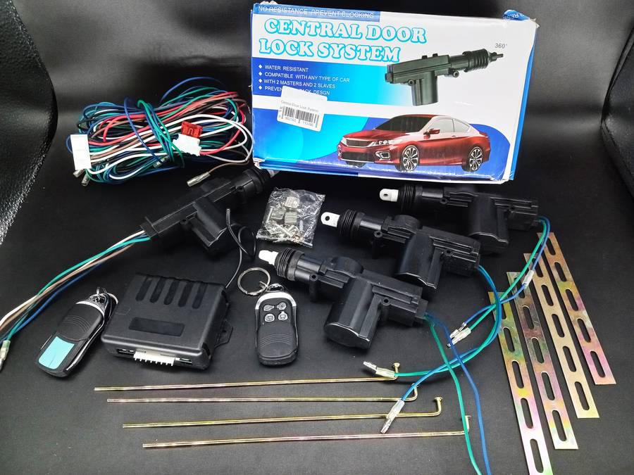NEW! Central Locking System For Your Vehicle! No resistance. Prevent blocking