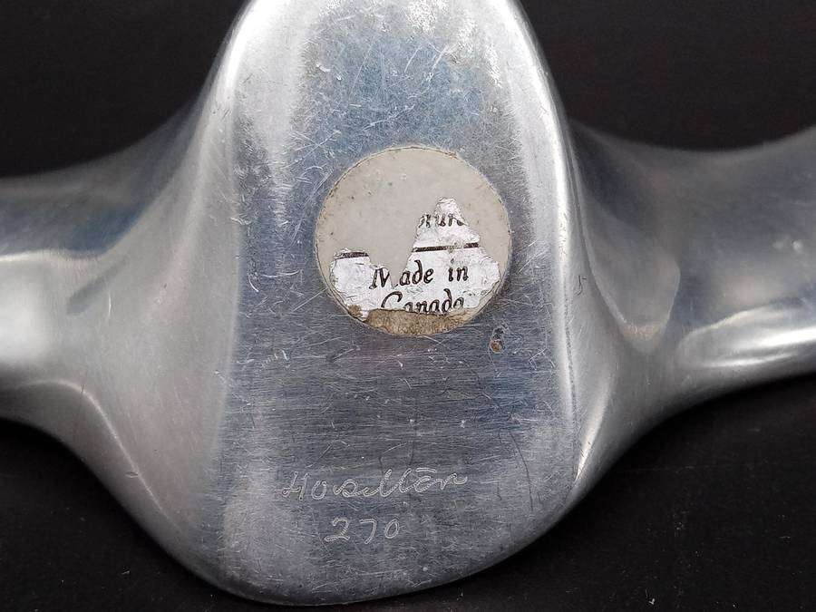 Vintage! Hoselton Flying Canada Goose Sculpture