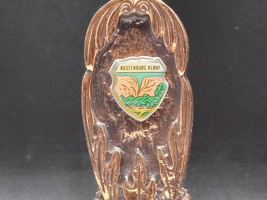 Vintage! - Cheetah - Rustenburg Kloof - Bronze Metal - Souvenir - Hand Bell