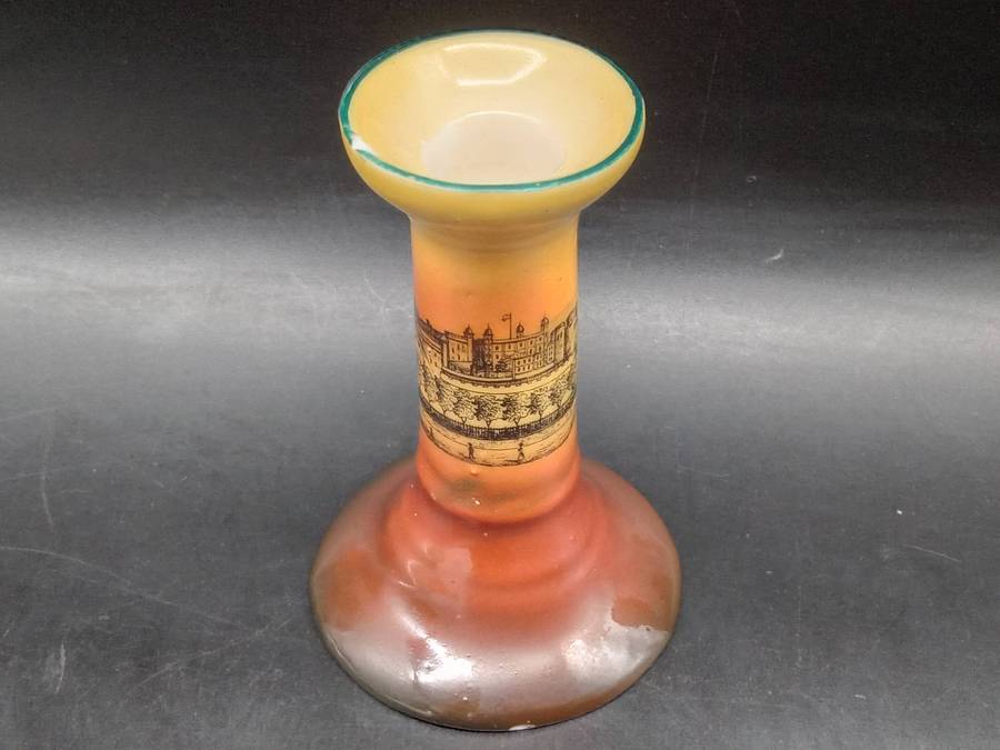 Vintage!  Gemma - Porcelain - Tower of London - Candle Holder.