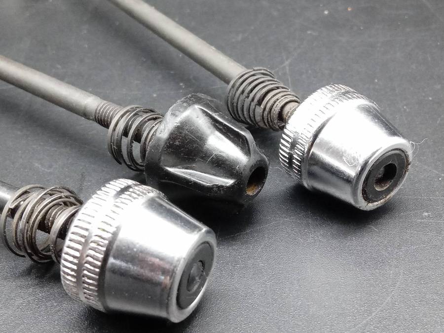 Vintage - Bicycle - Sunlite? -  Quick Release Hub Skewers - 125mm / 155mm / 165mm