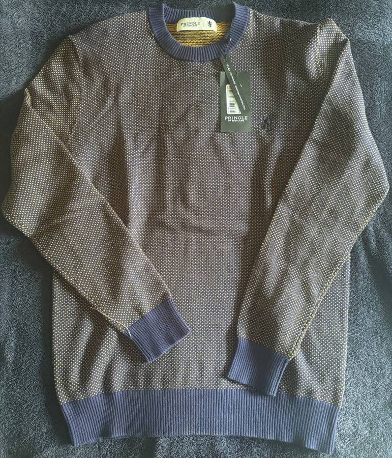 Pringle of Scotland MKNI1012 Crew Neck Small