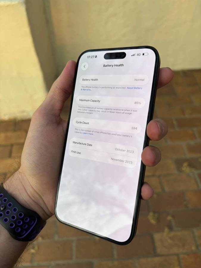 iPhone 15 Pro Max 256GB Blue Titanium