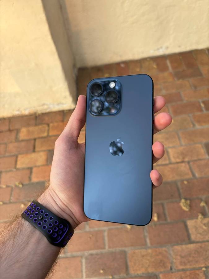 iPhone 15 Pro Max 256GB Blue Titanium